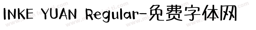 INKE YUAN Regular字体转换